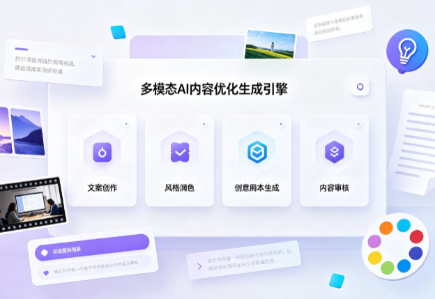 古交市AI智能内容优化创新 多模态生成技术丰富数字内容创作生态